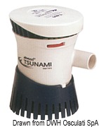 Pompy zęzowe ATTWOOD Tsunami. Wydajność 45 l/min. 12V - Kod. 16.500.02 11