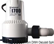 Pompa zęzowa ATTWOOD Heavy Duty do uciążliwych zastosowań - Model 2000. Wydajność 130 l/min. 24V - Kod. 16.505.24 11