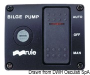 Wyłącznik RULE dla pomp zęzowych De Luxe. 12V - Kod. 16.600.12 5