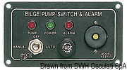 Bilge pump switch panel + alarm - Artnr: 16.605.00 5