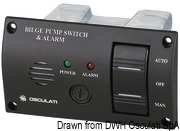 ON-OFF-ON control panel f. bilge pumps - Artnr: 16.608.12 5