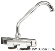 Swivelling faucet Slide series low cold water - Artnr: 17.046.03 16