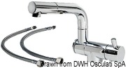Foldable double-connection hot/cold water mixer - Artnr: 17.049.10 33