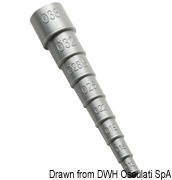 Uniwersalny adapter ze złączką na wąż - Universal hose adapter diam. 32 to 60 mm - Kod. 17.175.60 8