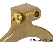 Przejście burtowe ze złączką na wąż - Thru hull chromed brass 1“1/2 x 45 mm - Kod. 17.423.05 24