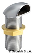 Chromed brass scupper 1“1/2 - Artnr: 17.333.05 5