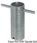 Narzędzie ze stali inox, przeznaczone do szybkiego montażu przejść burtowych, zarówno mosiężnych, jak i ze stali inox - Tool for seacock mounting galvanized steel 1“1/2 - Kod. 17.421.05 4