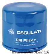 Filtry oleju do 4-taktowych silników zaburtowych - Suzuki oil filter DF8/9.9/15/20 - Kod. 17.504.30 19