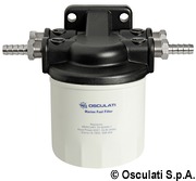 Petrol filter w/plastic support head 182-404 l/h - Artnr: 17.660.40 7
