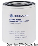 Separating filter f. petrol 192-410 l/h - Artnr: 17.664.00 13