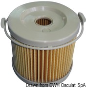 Zapasowy wkład SOLAS dla filtrów oleju napędowego - SOLAS diesel filter cartridge medium - Kod. 17.668.02 14