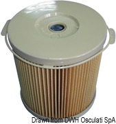 Zapasowy wkład SOLAS dla filtrów oleju napędowego - SOLAS diesel filter cartridge medium - Kod. 17.668.02 15
