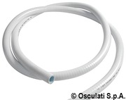 Anti-odour hose white PVC 20 mm - Code 18.004.20 10