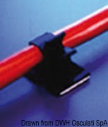 Self-adhesive cable clamp Ø 22/25.4 mm - Artnr: 18.009.22 7