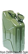 Fuel jerrycan green metal 10 l - Artnr: 18.349.10 5