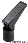 Black expandable plug 22 mm only - Artnr: 18.535.01 15