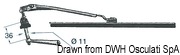 Hand-operated winshield wiper 280 mm - Artnr: 19.150.00 4