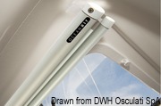 Oceanair roller blind 460 x 320 mm White roller hardware - Artnr: 19.850.04 12
