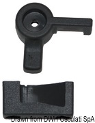 Cześci zamienne do bulaja LEWMAR Standard - Right locking lever for LEWMAR portlights from 1982 to 1998 - Kod. 19.910.08 25