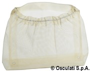 Storage pocket white sail fabric 390 x 300 mm with compartments - Artnr: 20.175.28 14
