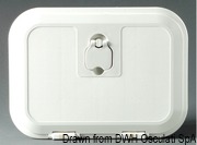Schowek z pokrywką - White locker w/lid 285 x 285 mm L-front - Kod. 20.316.00 20