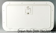 Schowek z pokrywką - White locker w/lid 280 x 180 mm D-front - Kod. 20.310.00 25