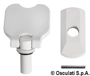 Klamki zapasowe do klap Osculati - White spare handle L66 - Kod. 20.339.00 12