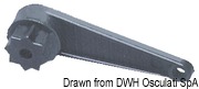 FUEL deck plug cast mirror polished AISI 316 50 mm - Artnr: 20.450.01 7