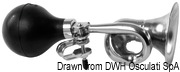Japanese hand pressure chromed brass curved horn - Artnr: 21.453.02 4