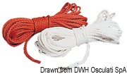 Linka pływająca z levilenu do kół ratunkowych - Levilene floating rope white x ring lifebuoys 30 m - Kod. 22.408.07 7