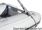 3-arm dinghy lift system + 2 straps - Artnr: 22.518.06 13
