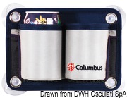 Columbus 2-place glass/can holder pouch - Artnr: 23.202.04 9