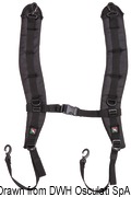 Black padded shoulder straps f. Voyager SR-02 - Artnr: 23.521.90 31