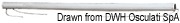Osłona na liny relingowe powlekana - Copridraglia grigio 100 cm - Kod. 24.306.02 20