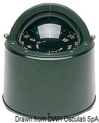 Kompas z podstawą RIVIERA 5" - RIVIERA BW2 compass 5“ - Kod. 25.009.00 10
