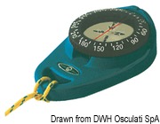 Kompas z miękką obudową RIVIERA. Model ORION. Kolor niebieski - Kod. 25.066.08 29