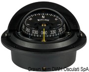 Kompasy RITCHIE Wheelmark 3'' (76 mm) - RITCHIE Wheelmark built-in compass 3“ black/black - Kod. 25.082.31 12