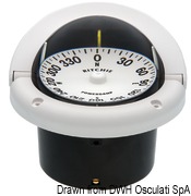Kompasy RITCHIE Helmsman 3'' 3/4 (94 mm) w komplecie z oświetleniem i kompensatorami - RITCHIE Helmsman 2-dial compass 3“3/4 black/black - Kod. 25.083.31 33