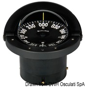 Kompasy RITCHIE Wheelmark 4'' 1/2 (114 mm) - RITCHIE Wheelmark external compass 4“1/2 black/bla - Kod. 25.084.51 12