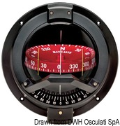 RITCHIE Venturi Sail compass 3“3/4 black/red - Artnr: 25.088.02 15