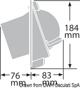 Kompasy RITCHIE Venturi Sail / Navigator Sail - Front cover for 25.088.02 - Kod. 25.088.41 19