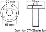 Pojemnościowy czujnik poziomu ścieków VDO do przyrządów VDO ''VIEW-LINE'' - mm.280 - Kod. 27.212.02 2