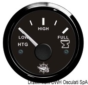 Blackwater gauge 10/180 Ohm black/glossy - Artnr: 27.321.05 14