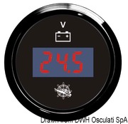 Digital voltmeter 8/32 V white/glossy - Artnr: 27.322.40 14
