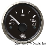 Blackwater gauge 10/180 Ohm black/glossy - Artnr: 27.321.05 15