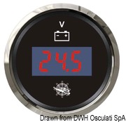 Digital voltmeter 8/32 V black/black - Artnr: 27.320.40 15