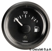 Oil pressure gauge 5 bar/80 psi white - Artnr: 27.491.01 122