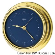 Barigo Regatta blue quartz clock - Artnr: 28.365.21 23