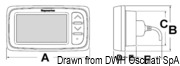 Raymarine i40 Bidata compact digital display - Artnr: 29.591.03 6