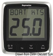 Raymarine i60 Wind analogic display - Artnr: 29.593.01 15